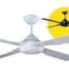 Quinton ceilingfan 48in white with 4 eas FANQTN48WH