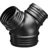 Duct exhaust 100mm 3 way piece FANYP-100-100-100