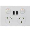 FULLY INTEGRATED DUAL USB CHARGER POWER