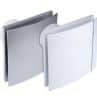 Silent design wall mounted fan 200mm sta FANSILDES200CZ3C-W