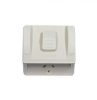 Single outdoor power point ip54 10a GSMHPPP1G