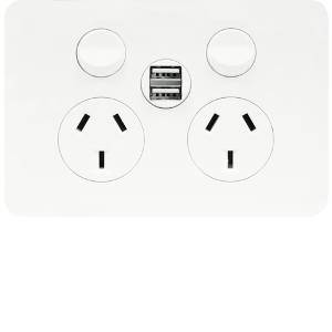 Allure dgpo cw 2 x 2.1a usb HAGWBHP2USB 1 Allure dgpo cw 2 x 2.1a usb HAGWBHP2USB