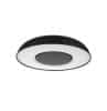 Oyster led donut 25w 3/4k rnd blk sensor HANDONUT25WBKMS