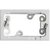 HPM 140WE White Electric Plastic 1 Gang Mounting Block, 122mm W x 76mm L