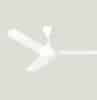 Ceiling fan 1200mm j-hook white HPMCF12JWE