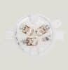 Surface socket single 10amp clear HPM37CL