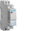 Hager ESD227 Contactor, 1NO+1NC, 24V Coil Voltage, 25A, 230VAC, -10 to 50 deg C, With 1 Module