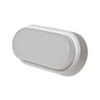Robus RHV1230-01 OHIO 12W IP54 OVAL BULKHEAD, 3000K, c/w WHITE and BLACK TRIMS