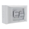 Aqua life 2g switch 16a ip66 s/mt l/grey LEGWL770/2LG