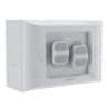 Aqua life 2g switch 16a ip66 s/mt l/grey LEGWL770/2LG