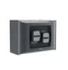 Aqua life 2g switch 16a ip66 s/mt c/grey LEGWL770/2CG