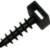 Xmas tree anchor 6mm x 30mm black CABLOX01B