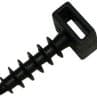 Xmas tree anchor 6mm x 30mm black CABLOX01B