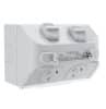 Legrand WL777LG Aqua Life Double GPO 10a Ip53 Surface Mount Light Grey