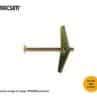Spring toggle 5.0x75mm zp (100) MAC07S5075