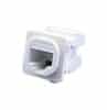 Jack rj45 clipsal mount cat 5e white GARMT54501C