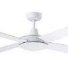 Ceiling fan 1300mm4bl white MARDLS134W