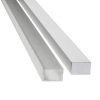 Universal aluminium profile 2m w opaque MELML-ALU2-K-V3