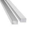 Universal aluminium profile 4m w opaque MELML-ALU4-K-V3