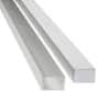 Universal aluminium profile 4m w opaque MELML-ALU4-K-V3