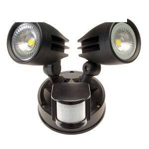 DOUBLE SPOTLIGHT WITH SENSOR BLACK BODY 1 DOUBLE SPOTLIGHT WITH SENSOR BLACK BODY