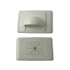 Matchmaster 05MM-WP61 Large Bullnose Outlet Plate (White)