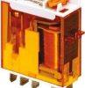NHP 4652005424VAC Miniature Industrial Relay 8A 2 C/O 24V AC Coil w/Pb+Led+Mi