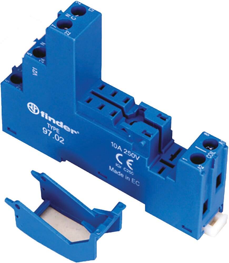 NHP 9702 Base For 4652 Relay Box Clamp w/Plastic Clip 1 NHP 9702 Base For 4652 Relay Box Clamp w/Plastic Clip