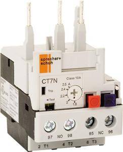 NHP CT7N23C10 Thermal Overload Relay, 7.2...10A, for use with CA7-9...23, Trip Class 10A, Auto/Manual Reset 1 NHP CT7N23C10 Thermal Overload Relay, 7.2...10A, for use with CA7-9...23, Trip Class 10A, Auto/Manual Reset