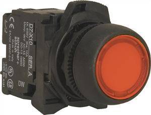 NHP D7PLF4PN3RX01HS PUSHBUTTON 22.5mm PLASTIC FLUSH ILLUM RED 24V ACDC 1N/C HS 1 NHP D7PLF4PN3RX01HS PUSHBUTTON 22.5mm PLASTIC FLUSH ILLUM RED 24V ACDC 1N/C HS