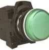 NHP D7PP3PN3GHS Pilot Light 22.5mm Plastic Led 24v Acdc Green Hangsell
