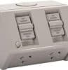 NHP NLGPO10D Weather Protected Double Power Outlet 10A 250V AC IP53 - Surface Mount