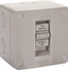 NHP NLSW116S Weatherproof Surface Switch 1 Gang 1 pole 2 way 16A 250V AC IP66 - Small