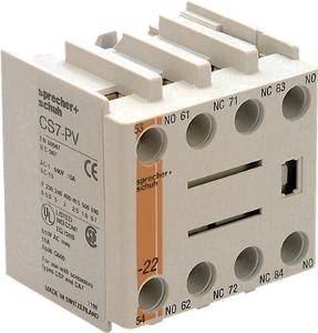 Auxiliary contact 3 n/o 1 n/c top mount NHPCS7PV31 1 Auxiliary contact 3 n/o 1 n/c top mount NHPCS7PV31