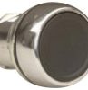 Pushbutton oper flush metal blk 22.5mm NHPD7MF2