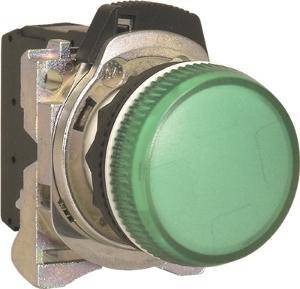 Pilot light operator metal green lens NHPD7MP3 1 Pilot light operator metal green lens NHPD7MP3