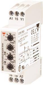 Asym recycl tmr 24vacdc/240vac 0.1s-100h NHPDCB51CM24 1 Asym recycl tmr 24vacdc/240vac 0.1s-100h NHPDCB51CM24