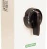 Isolator 100a 3p gry/blk aluminium ip66 NHPISO3100MG