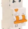 Mcb/rcd 6ka 2 pole 20a 30ma mod6 NHPMOD6RCBO22030
