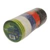 Pvc insulation tape rainbow pk 18mmx20m NIT203RBOW