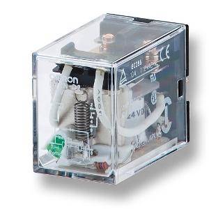 Ly series - plug in 10a dpdt relay coil OMRLY2NDC24 1 Ly series - plug in 10a dpdt relay coil OMRLY2NDC24