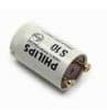 Philips S10 Fluorescent Lamp Starter, 4-65W, 220-240V, White, 21.5mm x 40.3mm