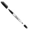 Sharpie twin tip marker fine/ultra black REPSB-S32001