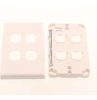 Light switch 4 gang plate only RVLS4P