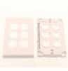 Light switch 6 gang plate only RVLS6P