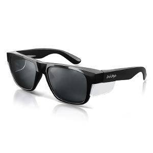 Fusions safe glasses blk frame tint lens SAFFBT100 1 Fusions safe glasses blk frame tint lens SAFFBT100