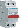 Main switch isolator 80a 2p red toggle HAGSBR280