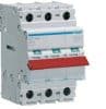 Main switch isolator 80a 3p red toggle HAGSBR380