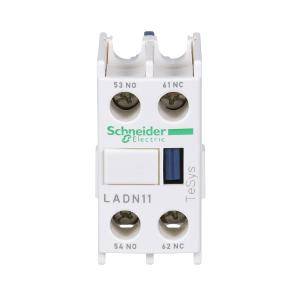 Aux contact block front mnt 1no/1nc cont SCHLADN11 1 Aux contact block front mnt 1no/1nc cont SCHLADN11