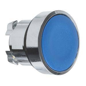 P/button oper flush s/r blu 22mm metal SCHZB4BA6 1 P/button oper flush s/r blu 22mm metal SCHZB4BA6